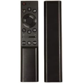 Replacement Voice Smart TV Remote for Samsung 2021 QLED 4K 8K Series Smart TV Q60A Q70A Q80A QN90A QN800A QN85A The Frame QLED 4K Smart TV Series (BN59-01357A) No Solar Panel Version