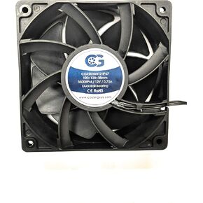 Coolerguys 12vDC Waterproof IP67 Fan (High Speed, 120x38mm) in Kuwait