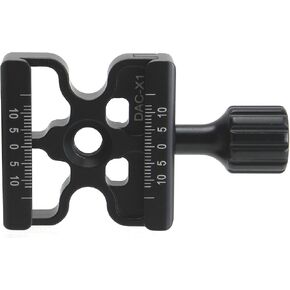 مشبك هيكل عظمي خفيف الوزن DAC-X1 50 مم QR من Desmond مقاس 3/8" مع 1/4" محول Arca متوافق مع رأس الحامل الثلاثي in Kuwait