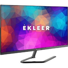 شاشة كمبيوتر 24 انش FHD (1920x1080) من ايكلير، شاشة IPS، HDMI USB نوع C، 2 × موزع USB A، شحن سريع وعكس متوافق مع ايفون 15 بلس، برو، خاصية الميل بدون اطار، بدون وميض in Saudi Arabia