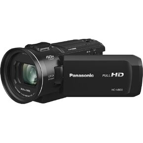 Panasonic HC-V800K FHD Cinema-like Camcorder, 24x Leica Dicomar Lens, 1/2.5" Bsi Sensor, Three O.I.S. Stabilizer Systems,Black in Saudi Arabia