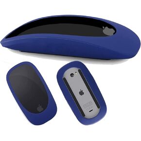 Silicone Case Cover Protective for Apple Magic Mouse 2 & Apple Magic Mouse 1,Colorful Soft Protective Case for Apple Magic iPad Mouse.Ultra Thin Cover, Anti-Drop Mouse Accessories (Red)