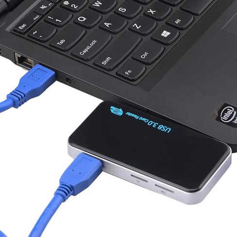 BOWONG All in One USB 3.0 Compact Flash Multifunctional Memory Card Reader Adapter for Micro SD XD CF M2 MS Super Speed in Kuwait