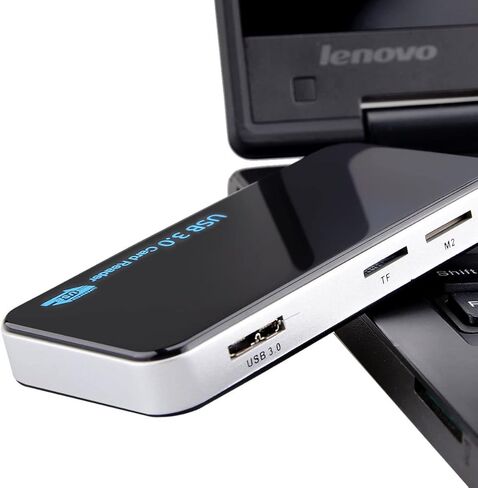 BOWONG All in One USB 3.0 Compact Flash Multifunctional Memory Card Reader Adapter for Micro SD XD CF M2 MS Super Speed in Kuwait