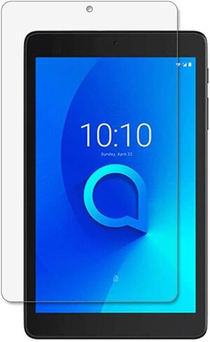 UPONEW for Alcatel Joy Tab 2 Glass Screen Protector - [2 Pack] for Alcatel Joy Tab 2 9032Z Front High Clear Films Bubble Free Tempered Glass Screen Protector Anti-Scratch in Saudi Arabia