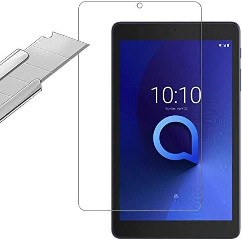 UPONEW for Alcatel Joy Tab 2 Glass Screen Protector - [2 Pack] for Alcatel Joy Tab 2 9032Z Front High Clear Films Bubble Free Tempered Glass Screen Protector Anti-Scratch in Saudi Arabia