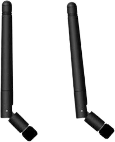 (2 Pack) BokhRa WiFi Antenna for Furrion Back Up RV Camera Dual Band 2.4GHz 5GHz MIMO Connection Allows Wireless Signals Black in Saudi Arabia