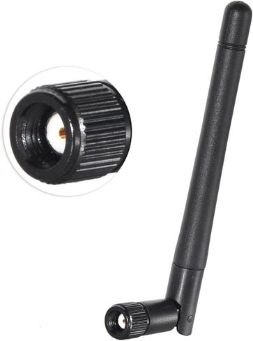 (2 Pack) BokhRa WiFi Antenna for Furrion Back Up RV Camera Dual Band 2.4GHz 5GHz MIMO Connection Allows Wireless Signals Black in Saudi Arabia