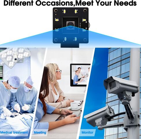USB Camera 16MP Webcam Autofocus 68Degree Lens with Day and Night Vision Metal Case,4K PC Camera UVC Plug and Play for Industrial Machine Video Webcam on Computers,Jetson Nano,Raspberry Pi in Saudi Arabia