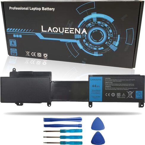 بطارية كمبيوتر محمول LAQUEENA 2NJNF متوافقة مع Dell Inspiron 14z-5423 15z-5523 ​​Ultrabook Series 8JVDG TPMCF T41M0 11.1V 44WH/3700MAH 6 خلايا in Saudi Arabia