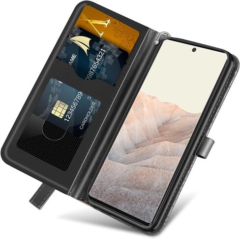 Wallet Case for Google Pixel 9 / Pixel 9 Pro 6.3 inch 5G,Short Strap Lanyard for Pixel 9 5G Leather Case, PU Leather Folio Cover for Pixel 9 Pro 2024 Flip Case with Card Holder - Turquoise in Saudi Arabia