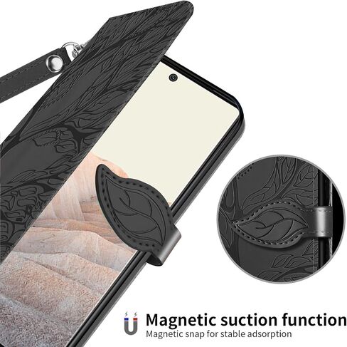 Wallet Case for Google Pixel 9 / Pixel 9 Pro 6.3 inch 5G,Short Strap Lanyard for Pixel 9 5G Leather Case, PU Leather Folio Cover for Pixel 9 Pro 2024 Flip Case with Card Holder - Turquoise in Saudi Arabia