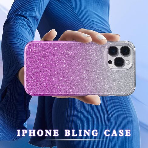 MATEPROX متوافق مع حافظة iPhone 13 Pro Bling Sparkle Cute Girls Women غطاء حماية لعيد الميلاد لهاتف iPhone 13 Pro 6.1" 2021 (أحمر) in Saudi Arabia