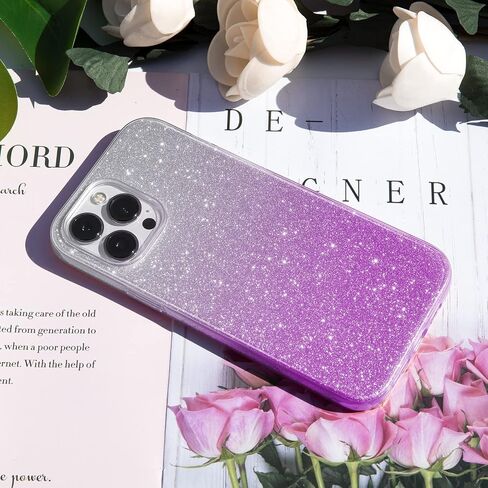 MATEPROX متوافق مع حافظة iPhone 13 Pro Bling Sparkle Cute Girls Women غطاء حماية لعيد الميلاد لهاتف iPhone 13 Pro 6.1" 2021 (أحمر) in Saudi Arabia