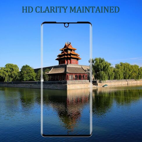 (2 حزمة) واقي شاشة LCTONG من الزجاج المقسى لهاتف LG Velvet، منحنى ثلاثي الأبعاد، صلابة 9H، مضاد للخدش. بصمات الأصابع فتح التغطية الكاملة واقي شاشة متوافق مع LG Velvet in Kuwait