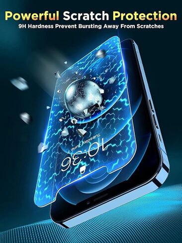 واقي شاشة Invoibler مكون من 3 قطع متوافق مع iPhone 11 Pro/Xs/X، وiPhone 11 Pro/Xs/X، واقي شاشة من الزجاج المقسى، 5.8 بوصة [مضاد للخدش] [خالٍ من الفقاعات] in Kuwait