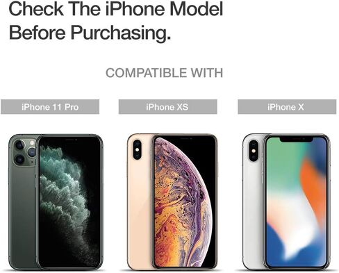 Trianium Tempered Glass Screen Protector designed for Apple iPhone 11 Pro/iPhone XS/iPhone X 5.8-inch, 3 Pack HD Clarity 0.25mm Film [Alignment Case Tool Included] in Kuwait