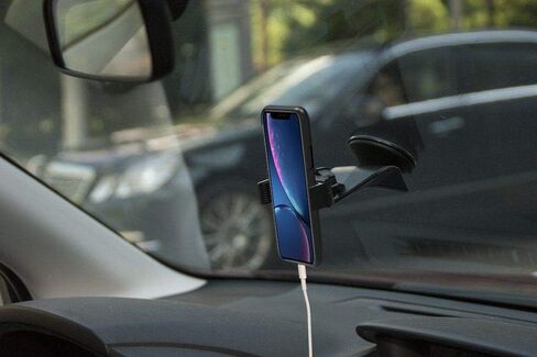 Arteck Car Mount، حامل عالمي للهاتف المحمول في السيارة يدور 360 درجة للزجاج الأمامي التلقائي ولوحة القيادة، للهواتف المحمولة Apple iPhone 15، 15 Pro، 15 Pro Max، 14، 13، 12، 11، SE، هاتف Android الخلوي، GPS in Kuwait