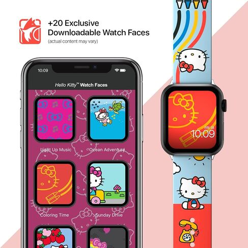 Hello Kitty Smartwatch Band - Officially Licensed, Compatible with Apple Watch (not Included) in Kuwait