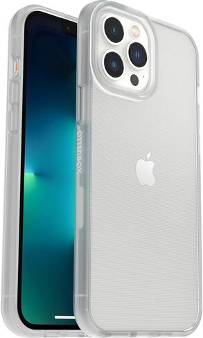 OtterBox iPhone 13 Pro Max & iPhone 12 Pro Max Prefix Series Case - BLACK CRYSTAL, ultra-thin, pocket-friendly, raised edges protect camera & screen, wireless charging compatible in Kuwait