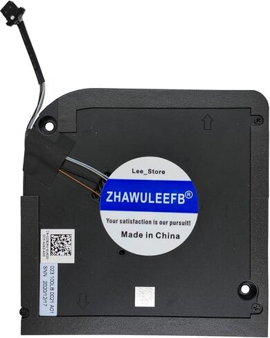 ZHAWULEEFB مروحة تبريد وحدة المعالجة المركزية الجديدة المتوافقة مع DELL Latitude 15 5520 Precision 3560 Fan 0DXJNV EG50050S1-CH00-S9A DC5V 0.38A in Saudi Arabia