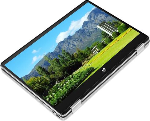 HP 2023 Chromebook 2 في 1 قابل للتحويل، شاشة لمس HD IPS مقاس 14 بوصة، معالج Intel Pentium يصل إلى 3.30 جيجا هرتز، ذاكرة الوصول العشوائي 8 جيجا، 128 جيجا SSD، الجيل السادس فائق السرعة من WiFi، نظام تشغيل Chrome (متجدد) in Saudi Arabia