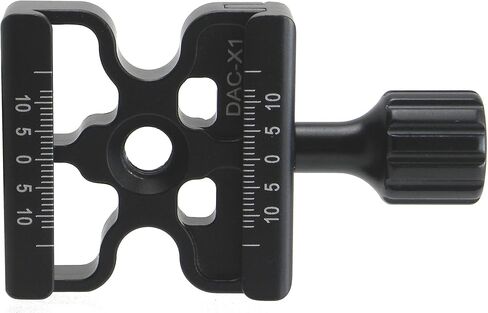 مشبك هيكل عظمي خفيف الوزن DAC-X1 50 مم QR من Desmond مقاس 3/8" مع 1/4" محول Arca متوافق مع رأس الحامل الثلاثي in Kuwait