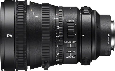 عدسة تكبير كهربائية كاملة الإطار E-mount مقاس 28-135 مم من سوني FE PZ F4 G OSS (متجددة) in Kuwait