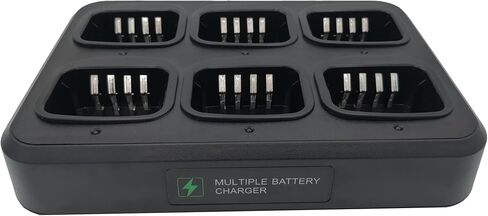 شاحن Fumei العالمي ذو ستة اتجاهات 6 وحدات شاحن سريع متوافق مع Hytera & HYT PD700 PD780 PD70X PD78X TD500 TD560 PD500 PD680 PD40X PD41X PD60X PD68X in Saudi Arabia