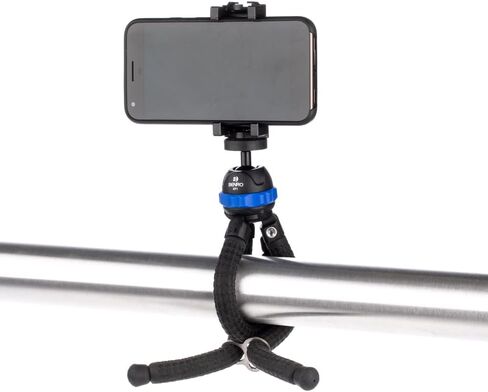 Benro KoalaPod Kit with Five Legs and Smartphone Holder, Flexible Bendable Tripod (KP1K) in Saudi Arabia