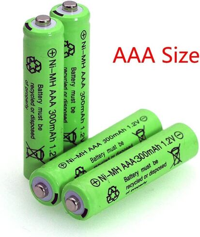 FULIN 1.2v AAA 300mAh Ni-MH بطاريات قابلة للشحن للأضواء الشمسية in Kuwait