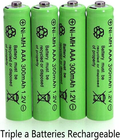 FULIN 1.2v AAA 300mAh Ni-MH بطاريات قابلة للشحن للأضواء الشمسية in Kuwait