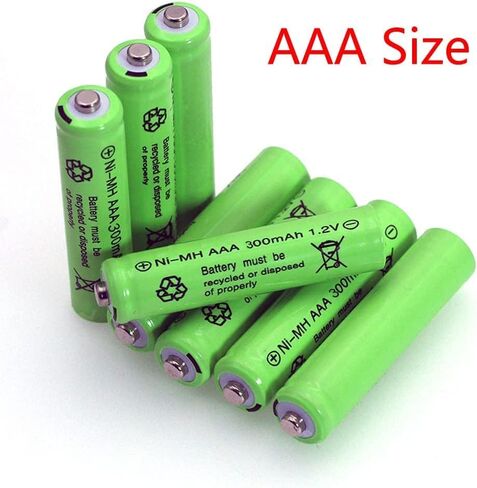 FULIN 1.2v AAA 300mAh Ni-MH بطاريات قابلة للشحن للأضواء الشمسية in Kuwait