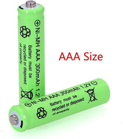 FULIN 1.2v AAA 300mAh Ni-MH بطاريات قابلة للشحن للأضواء الشمسية in Kuwait
