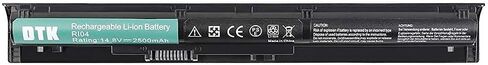 DTK RI04 805294-001 Replacement Laptop Battery for HP Envy 15 ProBook 450 455 470 G3 Series RI06XL HSTNN-DB7B HSTNN-PB6Q HSTNN-Q94C HSTNN-Q95C HSTNN-Q97C (14.8V 2500mAh 4-Cell) in Saudi Arabia