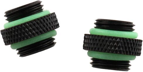 E-outstanding 2pcs G1/4 Male to Male Extender Fittings Double Male Thread Connectors For Water Cooling System in Saudi Arabia