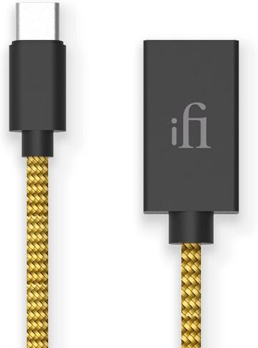 iFi Audio OTG Cable/Adapter for USB C for Android Phones/Digital Audio Players (DAPs) / Digital Analog Converters (DACs) / Amps/Laptops in Saudi Arabia