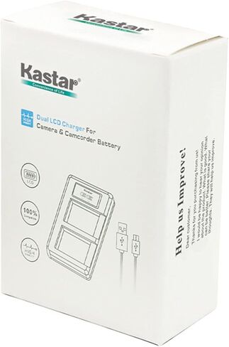 Kastar LP-E6 LP-E6NH LKD2 USB Battery Charger Replacement for Blackmagic Pocket Cinema Camera 4K, Blackmagic Pocket Cinema Camera 6K, Z CAM E2C Professional 4K Cinema Camera in Saudi Arabia