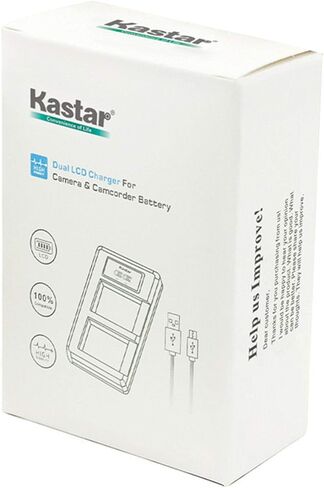 Kastar LP-E6 LP-E6NH LKD2 USB Battery Charger Replacement for Blackmagic Pocket Cinema Camera 4K, Blackmagic Pocket Cinema Camera 6K, Z CAM E2C Professional 4K Cinema Camera in Saudi Arabia