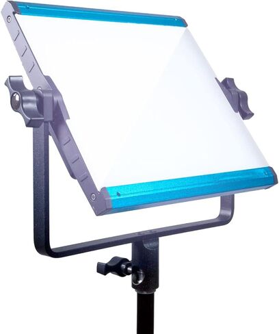 Dracast X Series Bicolor LED500 Kit - 3 Pack Includes Panel Lights, Stands, Barndoors, Travel Case | Bluetooth App Control | 3200K - 5600K LED Video Light Kit | Dimmable Lighting 0-100% | CRI TLCI 96+ in Kuwait