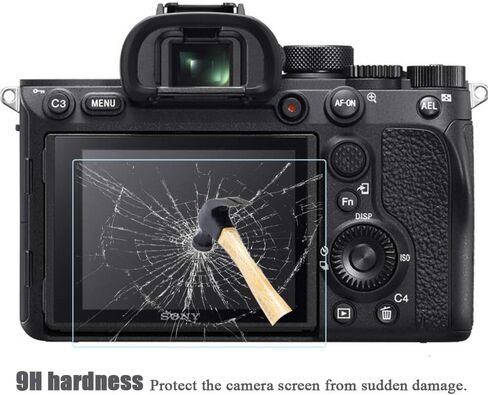 فاير روك شاشة حماية لكاميرا فوجي X-T5 الرقمية غير العاكسة من X-T5، غطاء من الزجاج المقوى فائق الشفافية ومضاد للخدش وخالي من الفقاعات لكاميرا فوجي x-T5 xt5 - 3 عبوات in Kuwait