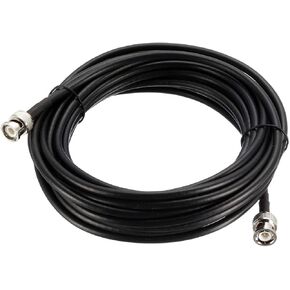 uxcell BNC Male to BNC Male Coax Cable RG58 Low Loss RF Coaxial Cable 50 Ohm 25 Ft in Saudi Arabia