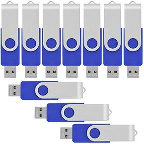 10 Pack 2GB USB Flash Drives 2GB USB 2.0 Memory Stick-Green in Kuwait