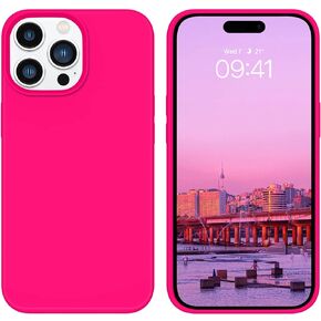 BENTOBEN for iPhone 14 Pro Max Case, Soft Silicone Gel Rubber Bumper Microfiber Lining Hard Back Shockproof Protective Phone Cover for iPhone 14 Pro Max 6.7", Black
