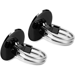 Tvoip 2Pcs Cell Phone Ring Holder, 3 in 1 Universal Phone Ring Stand Car Holder, Finger Grip Phone Holder and Tablet Stand Car Vent Phone Mount (Black) in Kuwait