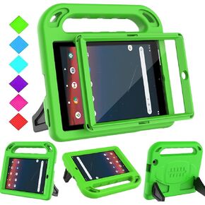 BMOUO Kids Case for Walmart Onn 8 Inch Gen 3 Tablet 2022 (Model:100071483) - with Built-in Screen Protector, Shockproof Light Weight Handle Stand Case for Walmart Onn 8 Inch Gen 3 2022, Black