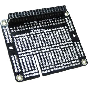 Raspberry Pi 3 Prototyping Board Proto Breadboard HAT by MakerSpot Soldered with Female Pin Connector PCB for Raspberry Pi 2 Pi 3 A+ B+ (3 Pack) in Kuwait