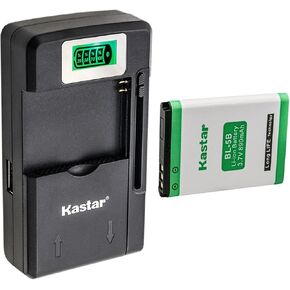 Kastar 3-Pack BL-5B Battery and Smart LCD Charger for Tecsun X3, A3, A5 Devices; 3.7V Output in Saudi Arabia