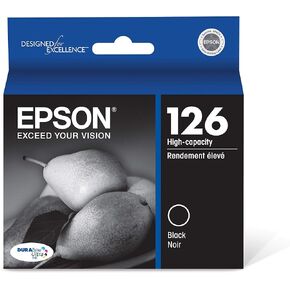 Epson 126 DURABrite Ultra Ink Cyan Cartridge for WF-3520, WF-3530, WF-3540, WF-520, WF-545, WF-630, WF-633, WF-635, WF-645, WF-7010, WF-7510, WF-7520, WF-840, WF-845 and Other Select Models in Saudi Arabia