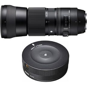 عدسة تكبير سيجما 150-600 ملم F5-6.3 DG OS HSM (معاصرة) لحزمة كاميرات نيكون DSLR مع قاعدة USB لعدسة نيكون in Kuwait